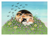 Cat-titude reproduction procédé giclée par Gary Patterson