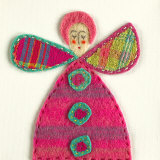Fuzzy Fairy I Print by Madeleine Millington