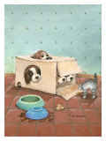 Face Off reproduction procédé giclée par Gary Patterson