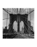 Puente de Brooklyn Láminas por Walter Gritsik