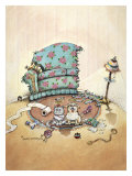 Seul à la maison reproduction procédé giclée par Gary Patterson