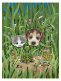 Backyard Explorers Giclee Print by Gary Patterson