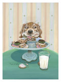 Cookie Monster Giclee Print by Gary Patterson