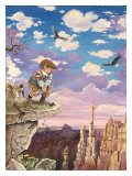 Viser loin reproduction procédé giclée par Gary Patterson