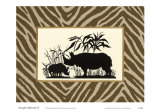 Serengeti Silhouette II Prints by Sarah Elizabeth Chilton