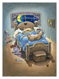 Bed Hogs Giclee Print by Gary Patterson