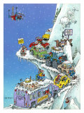 Ski Fever reproduction procédé giclée par Gary Patterson