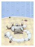 Seul à la maison reproduction procédé giclée par Gary Patterson
