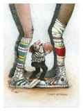 Jump Ball reproduction procédé giclée par Gary Patterson