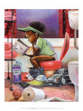 The Thinker Poster von Frank Morrison