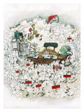 Over Worked, Under Paid Giclee Print by Gary Patterson