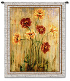 Poppy Serenade Wall Tapestry by Elizabeth Jardine