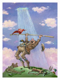 Breaking Par Giclee Print by Gary Patterson