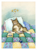 Sieste de chat reproduction procédé giclée par Gary Patterson