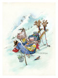 Ski Bum Lámina giclée por Gary Patterson Ski Bum Lámina giclée por Gary Patterson