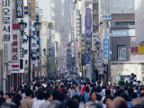Busy Street in Seoul, South Korea, Korea, Asia Photographic Print by Alain Evrard