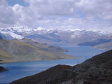 Lake Yanzho Yumco, Tibet, China, Asia Photographic Print by Occidor Ltd