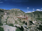 Rebuilding, Ganden Monastery, Tibet, China, Asia Photographic Print by Occidor Ltd