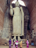 Standing Buddha Statue, Aukana, Near Sigiriya, Sri Lanka, Asia Photographic Print by Alain Evrard