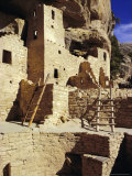 Cliff Palace, Mesa Verde, Anasazi Culture, Colorado, USA Photographic Print by Walter Rawlings
