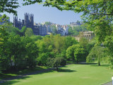 National Gallery and Princes Street Gardens, Edinburgh, Lothian, Scotland, UK, Europe Photographic Print by Peter Scholey
