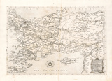 Il Disegno D'Geografia Moderna Della Provincia Di Natolia Premium Giclee Print by G. Gastaldi