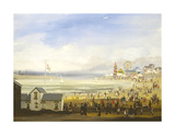 Beach Scene Premium Giclee Print by Braaq Braaq