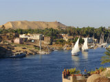 Elephantine Island and River Nile, Aswan, Egypt, North Africa Fotografie-Druck von Robert Harding