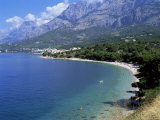 Central Dalmatian Coastline Known as Makarska Riviera, Dalmatia, Croatia, Europe Photographic Print by Tony Gervis