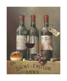 Saint Emillion 1985 Edition limitée par Raymond Campbell