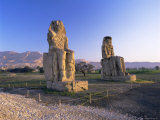 Colossi of Memnon, West Bank, Thebes, Luxor, Egypt, North Africa, Africa Photographic Print by Gavin Hellier