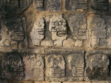 Detail, Mayan Ruins, Chichen Itza, Unesco World Heritage Site, Yucatan, Mexico, Central America Photographic Print by Gavin Hellier