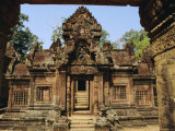 The Banteay Srei Temple, Angkor, Siem Reap, Cambodia Photographic Print by Maurice Joseph