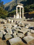 The Tholos, Delphi, Greece, Europe Photographic Print by Lorraine Wilson