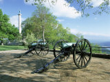 Cannon in Point Park Overlooking Chattanooga City, Chattanooga, Tennessee, United States of America Photographic Print by Gavin Hellier