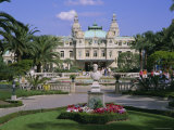 The Casino, Monte Carlo, Monaco, Cote d'Azur, Europe Lámina fotográfica por Gavin Hellier