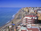 View Over the Seafront and Beach, Fuengirola, Costa Del Sol, Andalucia (Andalusia), Spain, Europe Photographic Print by Gavin Hellier