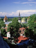 City View from Toompea, Tallinn, Estonia, Baltic States, Europe Photographic Print by Gavin Hellier