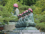 Buddha Statues, Zenko-Ji Temple, Nagano, Japan, Asia Photographic Print by Gavin Hellier