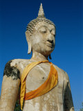 Seated Buddha Dating from C. 1238, Muang Kao, Sukhothai, Unesco World Heritage Site, Thailand, Asia Photographic Print by Gavin Hellier