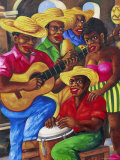 Cuban Paintings, Havana, Cuba, West Indies, Central America Photographie par Gavin Hellier