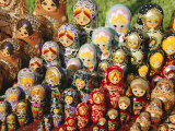 Matryoschka (Russian Dolls), Moscow, Russia Photographic Print by Gavin Hellier