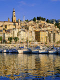 Menton, Cote d'Azur, Provence, France Photographic Print by Gavin Hellier