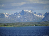 The Lofoten Islands Viewed from the Sea, Nordland, Norway, Scandinavia, Europe Photographic Print by Gavin Hellier