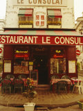 Cafe Restaurant, Montmartre, Paris, France, Europe Photographic Print by David Hughes Cafe Restaurant, Montmartre, Paris, France, Europe Photographic Print by David Hughes