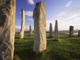 Standing Stones of Callanish, Isle of Lewis, Outer Hebrides, Scotland, United Kingdom, Europe Photographic Print by Lee Frost