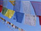 Buddhist Prayer Flags, Bodhnath, Kathmandu, Nepal, Asia Photographic Print by David Poole