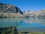 Bow Lake, Banff National Park, Rocky Mountains, Alberta, Canada Photographie par Hans Peter Merten