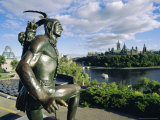 View to Parliament Building, Ottawa, Ontario, Canada Photographie par Hans Peter Merten