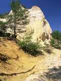 Path Beneath Cliffs in Colorado Provencal, Rustrel, Vaucluse, Provence, France, Europe Photographic Print by Ruth Tomlinson Path Beneath Cliffs in Colorado Provencal, Rustrel, Vaucluse, Provence, France, Europe Photographic Print by Ruth Tomlinson